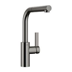 Dornbracht Einhebelmischer Elio Pull-out Ausladung 235mm, Dark Platinum gebürst... DORNBRACHT-33840790-99 4029011925528 (Abb. 1)