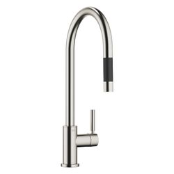Dornbracht Einhebelmischer Tara Pull-down mit Brausefunktion, Ausladung 240mm, ... DORNBRACHT-33870888-06 4099477024943 (Abb. 1)
