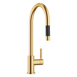 Dornbracht Einhebelmischer Tara Pull-down mit Brausefunktion, Ausladung 240mm, ... DORNBRACHT-33870888-28 4099477055299 (Abb. 1)