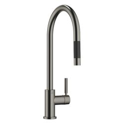Dornbracht Einhebelmischer Tara Pull-down mit Brausefunktion, Ausladung 240mm, ... DORNBRACHT-33870888-99 4099477055398 (Abb. 1)