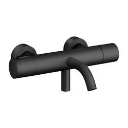 Dornbracht Meta Wannen-Thermit für Wandmontage 34201979 schwarz matt... DORNBRACHT-34201979-33 4029011764554 (Abb. 1)