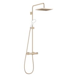 Dornbracht Showerpipe Symetrics FlowReduce 300x240mm 6,8l/min, Light Gold gebür... DORNBRACHT-34463980-27 4099477512785 (Abb. 1)