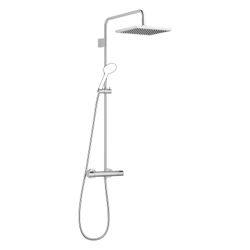 Dornbracht Showerpipe Symetrics mit Brause-Thermostat ohne Handbrause Regenbrau... DORNBRACHT-34464980-93 4099477512013 (Abb. 1)