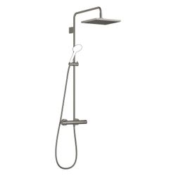 Dornbracht Showerpipe Symetrics mit Brause-Thermostat ohne Handbrause Regenbrau... DORNBRACHT-34464980-99 4099477513539 (Abb. 1)
