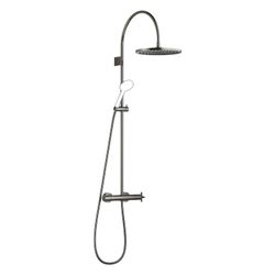 Dornbracht Showerpipe Tara, Brause-Thermostat, 420mm, Kopfbrause 300mm, 14l/min... DORNBRACHT-34465892-19 4099477407746 (Abb. 1)