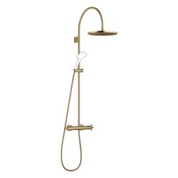 Dornbracht Showerpipe Tara, Brause-Thermostat, 420mm, Kopfbrause 300mm, 14l/min... DORNBRACHT-34465892-39 4099477407890 (Abb. 1)