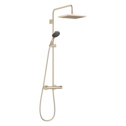 Dornbracht Showerpipe Symetrics mit Brause-Thermostat und Handbrausegarnitur Re... DORNBRACHT-34469980-27 4099477513836 (Abb. 1)