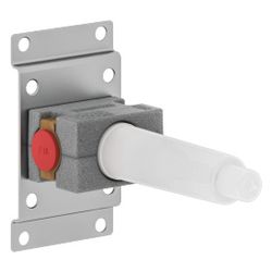 Dornbracht Unterputz-Wandbefestigung Messing bleifrei 2x Anschluss IG 1/2", 3505... DORNBRACHT-3505097090 4029011876318 (Abb. 1)