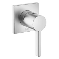 Dornbracht Unterputz-Einhandbatterie IMO mit Abdeckplatte 80x80mm, Chrom gebürs... DORNBRACHT-36060670-93 4029011947568 (Abb. 1)