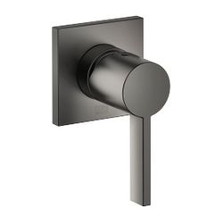 Dornbracht Unterputz-Einhandbatterie IMO mit Abdeckplatte 80x80mm, Dark Platinu... DORNBRACHT-36060670-99 4029011845819 (Abb. 1)