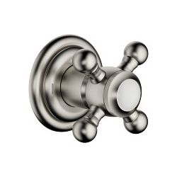 Dornbracht Unterputz-Zweiwege-Umstellung Madison, Rosette 60mm, Platin gebürste... DORNBRACHT-36200361-06 4029011963636 (Abb. 1)
