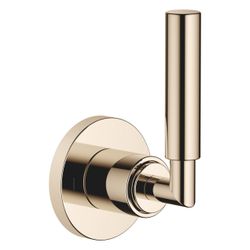 Dornbracht Unterputz-Zweiwege-Umstellung Tara, Rosette 60mm, Champagne 22kt Gol... DORNBRACHT-36200882-47 4099477013992 (Abb. 1)