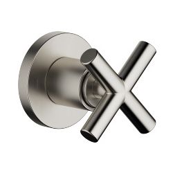 Dornbracht Unterputz-Zweiwege-Umstellung Tara, Rosette 60mm, Platin gebürstet, ... DORNBRACHT-36200892-06 4029011965029 (Abb. 1)