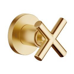 Dornbracht Unterputz-Zweiwege-Umstellung Tara, Rosette 60mm, Messing gebürstet ... DORNBRACHT-36200892-28 4029011965081 (Abb. 1)