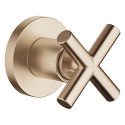 Dornbracht Unterputz-Zweiwege-Umstellung Tara, Rosette 60mm, Champagne gebürste... DORNBRACHT-36200892-46 4099477014036 (Abb. 1)