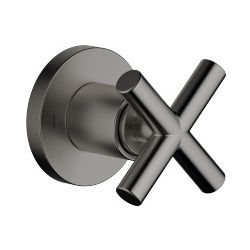 Dornbracht Unterputz-Zweiwege-Umstellung Tara, Rosette 60mm, Dark Platinum gebü... DORNBRACHT-36200892-99 4029011965128 (Abb. 1)
