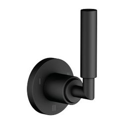 Dornbracht Unterputz-Dreiwege-Umstellung Tara, Rosette 60mm, Schwarz matt, 3621... DORNBRACHT-36210882-33 4029011964367 (Abb. 1)