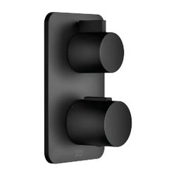 Dornbracht UP-Thermostat Lissé mit Einweg-Mengenregulierung, Schwarz matt... DORNBRACHT-36425845-33 4029011984884 (Abb. 1)
