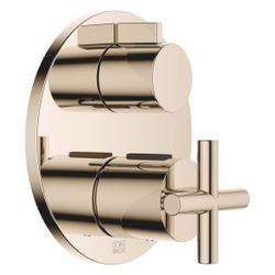 Dornbracht Unterputz-Thermostat Tara mit Einweg-Mengenregulierung, Abdeckplatte... DORNBRACHT-36425892-47 4099477017792 (Abb. 1)
