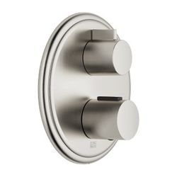 Dornbracht Unterputz-Thermostat Madison mit Einweg-Mengenregulierung, Platin ge... DORNBRACHT-36425977-06 4029011717888 (Abb. 1)