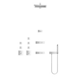 Dornbracht Unterputz-Seitenbrause Water Fan vertical verstellbarer Strahl Abdec... DORNBRACHT-36513979-00 4029011750212 (Abb. 1)