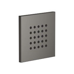 Dornbracht Unterputz-Seitenbrause Water Points FlowReduce 6l/min, Dark Platinum... DORNBRACHT-36515979-99 4029011800597 (Abb. 1)