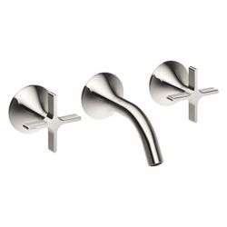 Dornbracht Waschtisch-Wandbatterie Vaia o. Ablaufg., starr, 125mm, 5,7l/min, Pl... DORNBRACHT-36702809-08 4029011953583 (Abb. 1)