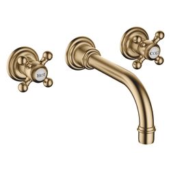 Dornbracht Waschtisch-Wandbatterie Madison o. Ablaufg., Ausladung 190mm, Dark B... DORNBRACHT-36712361-39 4099477390970 (Abb. 1)