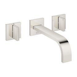 Dornbracht Waschtisch-Wandbatterie Mem, o. Ablaufg., starrer Auslauf, 200mm, ma... DORNBRACHT-36712782-08 4029011675294 (Abb. 1)