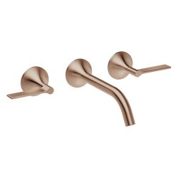 Dornbracht Waschtisch-Wandbatterie Vaia o. Ablaufg., starr, 190mm, 5,7l/min, Br... DORNBRACHT-36712819-42 4099477110493 (Abb. 1)