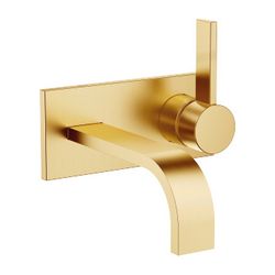 Dornbracht MEM Waschtisch-Wand-Einhandmischer mit Abdeckplatte 36863782 Messing... DORNBRACHT-36863782-28 4029011907982 (Abb. 1)