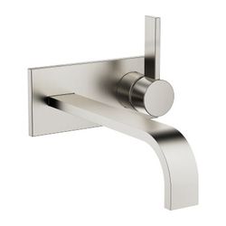 Dornbracht MEM Waschtisch-Wand-Einhandmischer mit Abdeckplatte 36865782 platin ... DORNBRACHT-36865782-06 4029011851254 (Abb. 1)