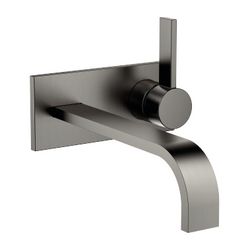 Dornbracht MEM Waschtisch-Wand-Einhandmischer mit Abdeckplatte 36865782 Dark Pl... DORNBRACHT-36865782-99 4029011851216 (Abb. 1)