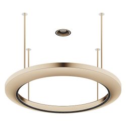 Dornbracht Regenpaneel Aquahalo 3 Strahla. Aquacircle Rain 14l/min Tempest Rain... DORNBRACHT-41750979-46 4099477200477 (Abb. 1)