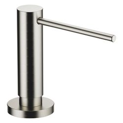 Dornbracht Spender mit Rosette Lot Ausladung 124mm 500ml, Platin gebürstet, 824... DORNBRACHT-82444970-06 4099477022901 (Abb. 1)