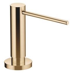 Dornbracht Spender mit Rosette Lot Ausladung 124mm 500ml, Messing 23kt Gold... DORNBRACHT-82444970-09 4099477055480 (Abb. 1)