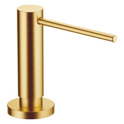 Dornbracht Spender mit Rosette Lot Ausladung 124mm 500ml, Messing gebürstet 23k... DORNBRACHT-82444970-28 4099477055466 (Abb. 1)
