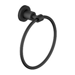 Dornbracht Handtuchring Tara rund, Ausladung 80mm, Schwarz matt... DORNBRACHT-83200892-33 4029011515538 (Abb. 1)