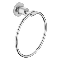 Dornbracht Handtuchring Tara rund, Ausladung 80mm, Chrom gebürstet... DORNBRACHT-83200892-93 4029011948688 (Abb. 1)