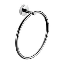 Dornbracht Handtuchring rund 185mm Ausladung 55mm Rosette 40mm, Chrom... DORNBRACHT-83200979-00 4029011421921 (Abb. 1)