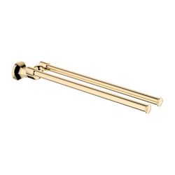 Dornbracht Handtuchhalter Madison 2-teilig schwenkbar, Messing 23kt Gold... DORNBRACHT-83210361-09 4029011719035 (Abb. 1)