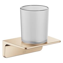Dornbracht Glashalter, 90mm Stichmaß, Kristallglas matt, Ausladung 103mm, Light... DORNBRACHT-83400976-27 4099477273686 (Abb. 1)