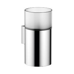 Dornbracht Glashalter Wandmodell, Kristallglas matt, Ausladung 110mm, Chrom... DORNBRACHT-83401979-00 4029011470653 (Abb. 1)