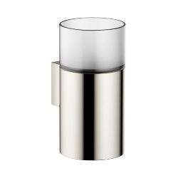 Dornbracht Glashalter Wandmodell, Kristallglas matt, Ausladung 110mm, Platin... DORNBRACHT-83401979-08 4029011893421 (Abb. 1)