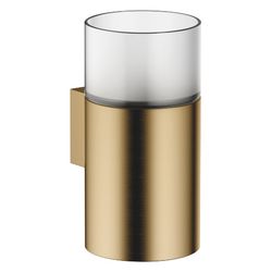 Dornbracht Glashalter Wandmodell, Kristallglas matt, Ausladung 110mm, Dark Bras... DORNBRACHT-83401979-39 4099477351162 (Abb. 1)