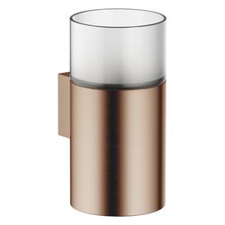 Dornbracht Glashalter Wandmodell, Kristallglas matt, Ausladung 110mm, Bronze ge... DORNBRACHT-83401979-42 4099477110677 (Abb. 1)