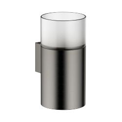 Dornbracht Glashalter Wandmodell, Kristallglas matt, Ausladung 110mm, Dark Plat... DORNBRACHT-83401979-99 4029011925689 (Abb. 1)