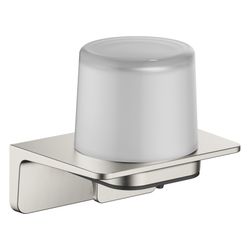 Dornbracht Lotionspender Kristallglas matt Stichmaß 90mm 140x130x103mm, Platin ... DORNBRACHT-83430976-06 4099477384801 (Abb. 1)