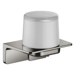 Dornbracht Lotionspender Kristallglas matt Stichmaß 90mm 140x130x103mm, Dark Ch... DORNBRACHT-83430976-19 4099477384818 (Abb. 1)