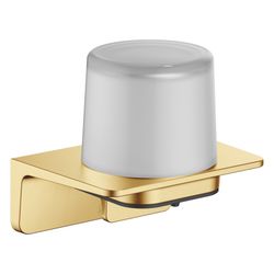 Dornbracht Lotionspender Kristallglas matt Stichmaß 90mm 140x130x103mm, Gold ge... DORNBRACHT-83430976-37 4099477440774 (Abb. 1)